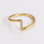 Cartoon Gypsophila Flowing Water Celestial Geometric Stainless Steel Electroplating Rings