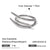 Cross Geometric Stainless Steel Electroplating Rings