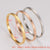 Versatile Heart Stainless Steel Electroplating Bangles