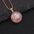 Women Shell Metal Zodiac Sign Shell Pendants