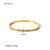 IG Style Circle Stainless Steel Electroplating Bangles