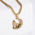 Unisex Metal Retro Vintage Chinese Zodiac Animal Stainless Steel Pendants