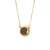 Fashion Round Geometric Acrylic 18K Gold Plated Necklaces