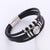 Cute & Edgy Men Irregular Rhombus Titanium Steel Electroplating Bracelets