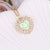 Fashion Heart Stainless Steel Oil Dripping Pendants