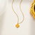 Korean Titanium Steel 18K Gold Plated Necklaces