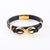 IG Style Symbol Leather Knitting Bangles