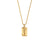 Fashion Geometric Stainless Steel 18K Gold Plated Necklaces