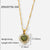 IG Style Heart Stainless Steel 18K Gold Plated Necklaces