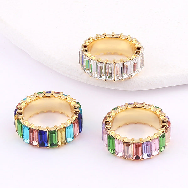 Unisex Geometric Metal Geometric Gold Plating Rings