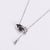 Women Korean Metal Eye Doll Stainless Steel Gold Plating Pendants