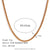 Minimalist Stripe Geometric Stainless Steel 18K Gold Plated Necklaces