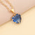 Women Minimalist Heart Alloy Electroplating Necklaces