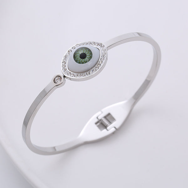 IG Style Stainless Steel Inlay Bangles