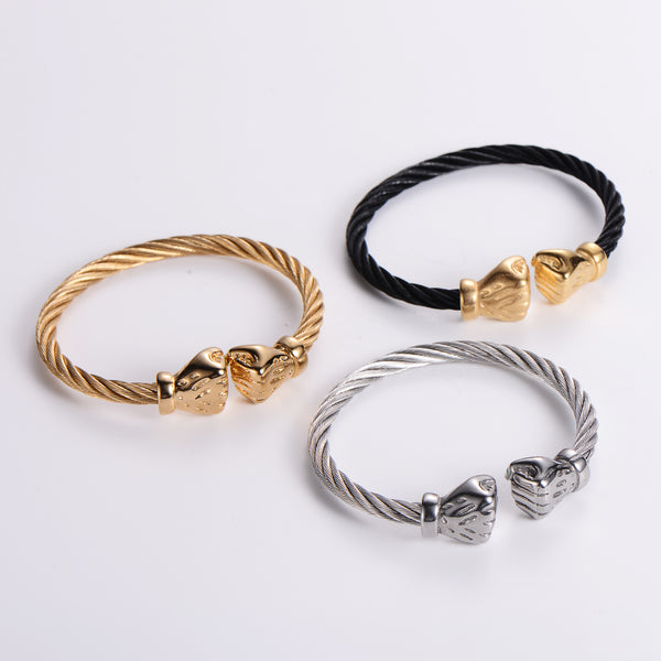 Street Stainless Steel Electroplating Bangles