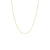 Fashion Stripe Geometric Stainless Steel 18K Gold Plated Necklaces