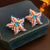 Medieval Starfish Geometric Alloy Electroplating Earrings