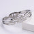 Women Korean Metal Diamond Crown Stainless Steel Bangles