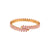 Fashion Ellipse Stainless Steel 18K Gold Plated Bangles