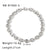 Women IG Style Pig Nose Irregular Geometric Stainless Steel Electroplating Bracelets