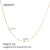 IG Style Chain Geometric Stainless Steel 18K Gold Plated Necklaces