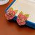 Medieval Flower Geometric Alloy Electroplating Earrings