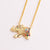 Women Chinese Zodiac Animal Copper Diamond Inlay Necklaces