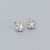 925 Sterling Silver Japanese / Korean Flower Flower Silver Stud Earrings