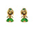 Cartoon Cartoon Zircon Zircon Inlay Earrings