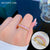 Moderate Luxury Women Crown Brass Rings