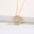 Women Eye Eye Copper Electroplating Necklaces