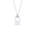 Fashion Letter Geometric Stainless Steel Electroplating Necklaces