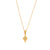 Fashion Quadrilateral Geometric Stainless Steel 18K Gold Plated Necklaces