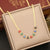 Expressive Eye Stainless Steel Oil Dripping Necklaces