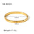 IG Style Star Stainless Steel Electroplating Bangles