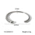 IG Style Circle Stainless Steel Electroplating Bangles