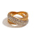 Expressive Fashion Circle Geometric Stainless Steel 18K Gold Plated Rings