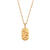 Fashion Geometric Stainless Steel 18K Gold Plated Necklaces