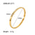 Women IG Style Circle Geometric Stainless Steel 18K Gold Plated Bracelets