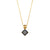 Fashion Round Rhombus Stainless Steel 18K Gold Plated Pendant