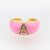 Unisex Diamond Metal Candy Letter Number Text Letter Resin Oil Dripping Rings