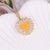 Fashion Heart Stainless Steel Oil Dripping Pendants