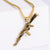 Retro Unisex Vintage Metal Retro Chain Vintage Pistol Stainless Steel Pendants