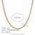 Minimalist Stripe Geometric Stainless Steel 18K Gold Plated Necklaces