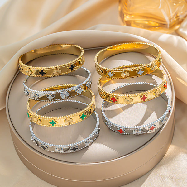 Stainless Steel Electroplating Bangles