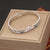 Expressive Eye Stainless Steel Electroplating Bangles