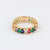 Unisex Diamond Metal Geometric Retro Bohemian Vintage Geometric Zircon Bangles