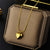 Heart Titanium Steel 18K Gold Plated Necklaces