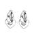 Versatile Heart Heart Zircon Drop Earrings