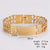 Expressive Men Stripe Geometric Stainless Steel Electroplating Bracelets